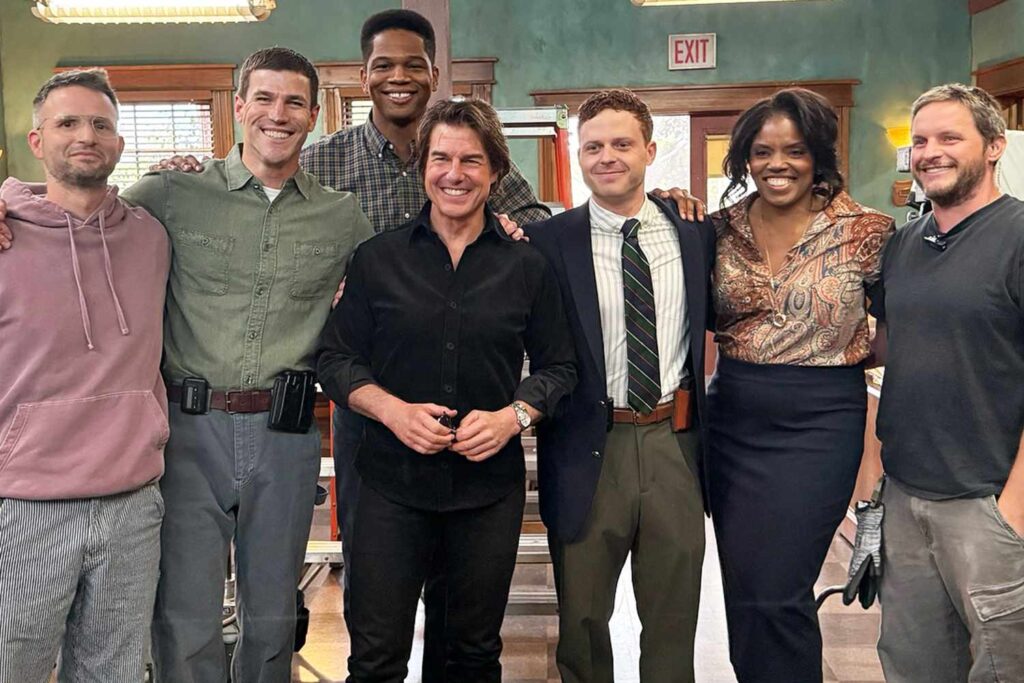 Tom Cruise Makes Surprise Appearance on ‘NCIS: Origins’ Set