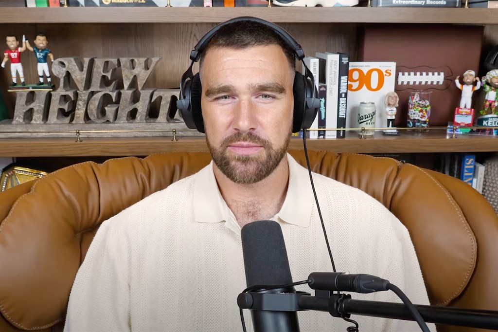 Travis Kelce Reacts to Taylor Swift’s NSFW Song ‘Wood’