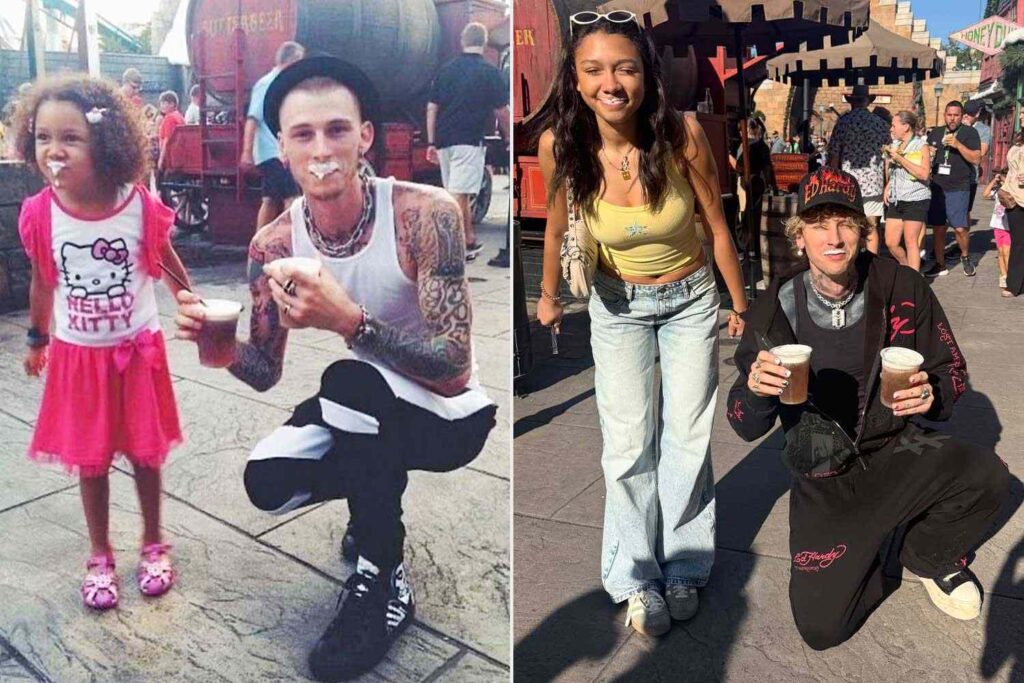 Machine Gun Kelly Recreates ‘Harry Potter’ Photo with Daughter 11 Years Later