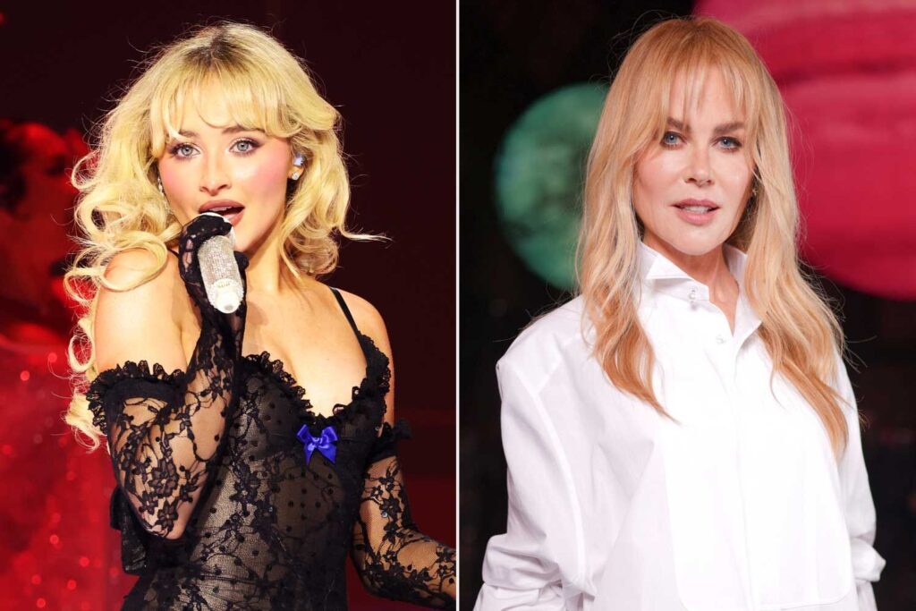 Sabrina Carpenter Arrests Nicole Kidman Onstage at Nashville Concert