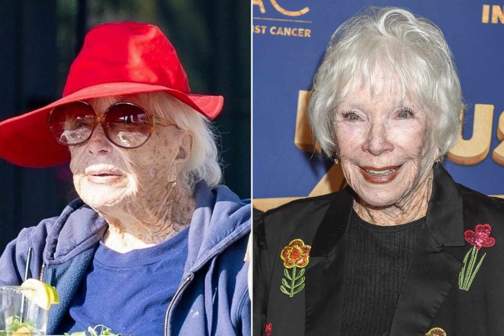 Shirley MacLaine, 91, Wears Large Red Hat During Outing in Malibu