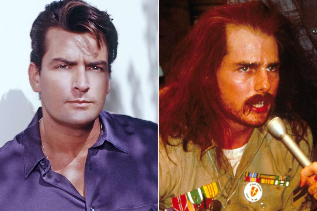 Charlie Sheen Felt ‘Betrayal’ When Tom Cruise Got ‘Born on the Fourth of July’ Role