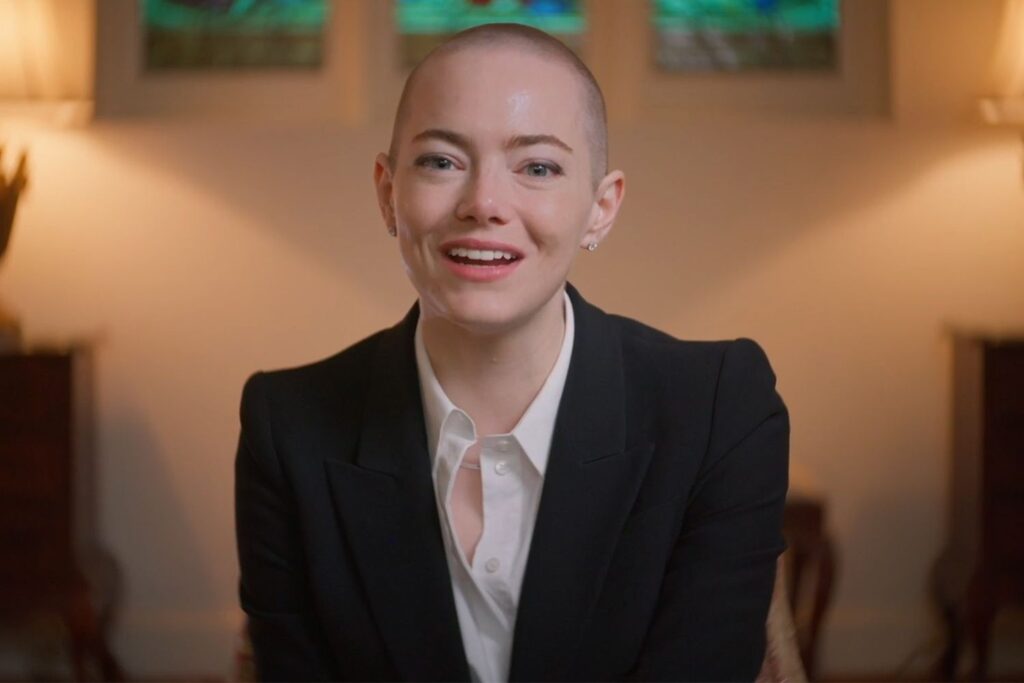 Emma Stone Had One Condition for Shaving Her Head in ‘Bugonia’ (Exclusive)