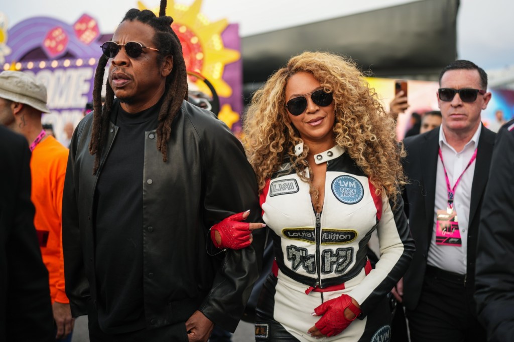 Beyoncé and Jay-Z Attend F1 Las Vegas Grand Prix