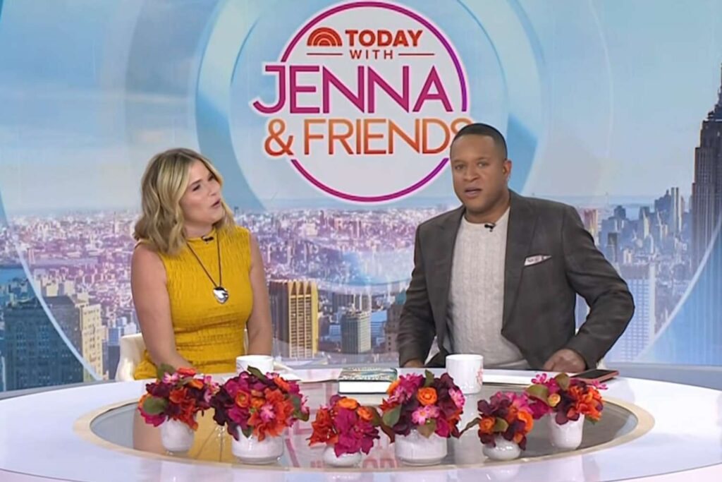 Craig Melvin Admits to ‘Never’ Watching Jenna Bush Hager’s Hour of ‘Today’