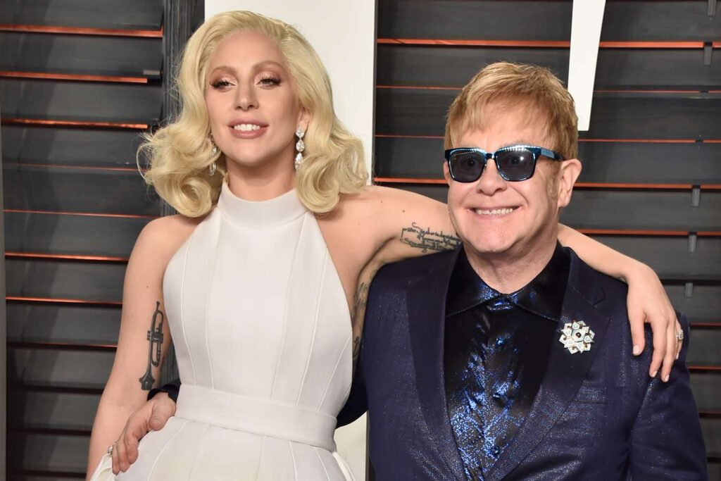 Lady Gaga and Fiancé Michael Polansky Are Inspired by Elton John’s Parenting