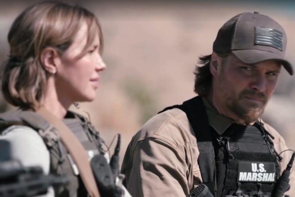 Arielle Kebbel Says Luke Grimes Is ‘Badass’ in ‘Yellowstone’ Spinoff ‘Y: Marshals’