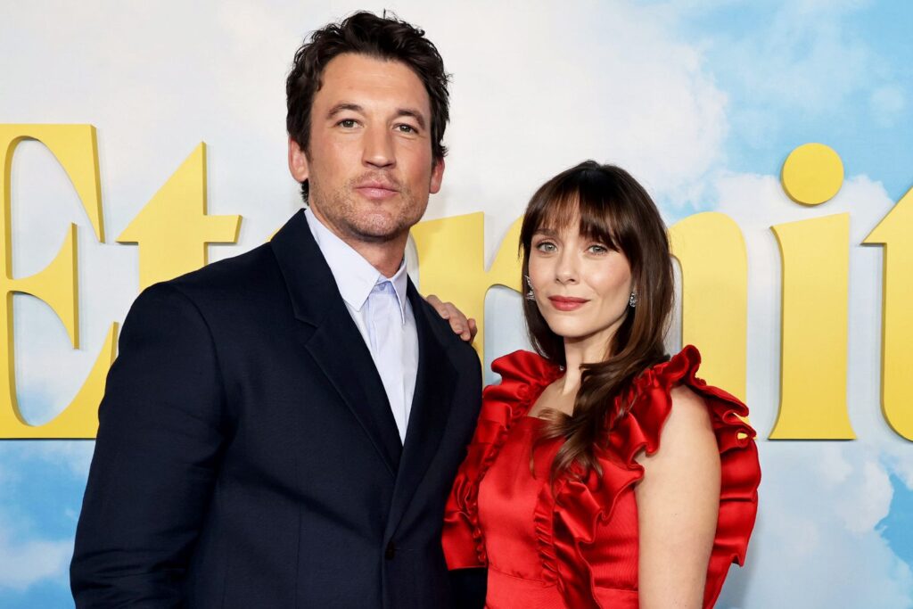 Elizabeth Olsen Dishes on Working with Miles Teller in ‘Eternity’