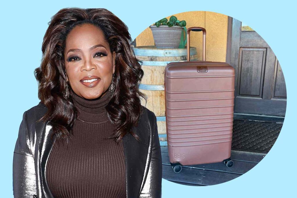 Oprah, Gayle King, and I All Use Béis Luggage