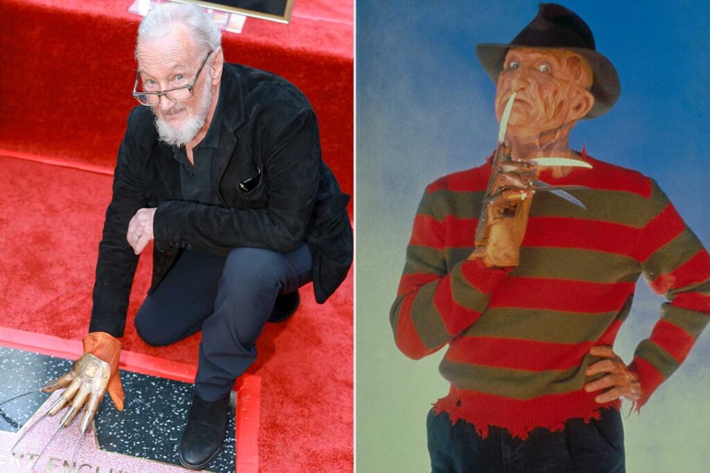 Robert Englund Honors Freddy Krueger as He Accepts Star on Hollywood Walk of Fame on Halloween