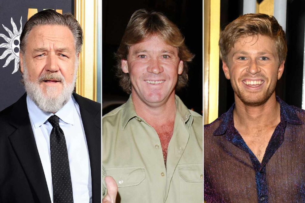 Russell Crowe Says Steve Irwin Would Be in ‘Awe’ of Son Robert Irwin on ‘DWTS’
