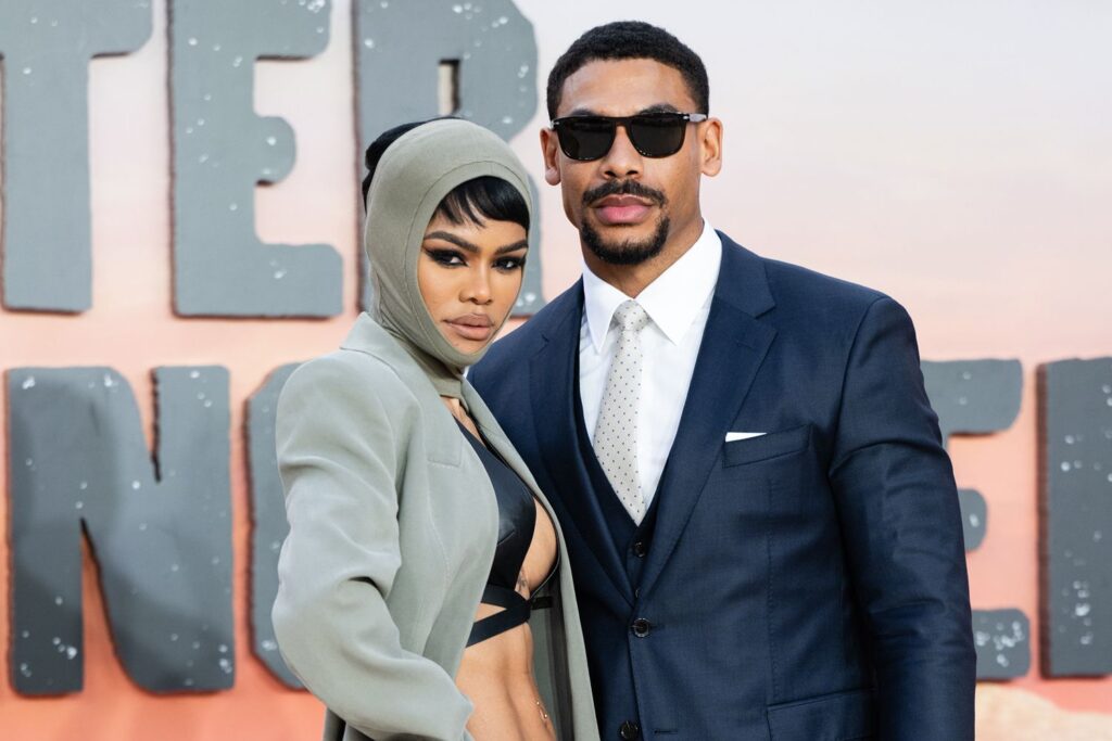 Teyana Taylor Isn’t Calling ‘Apple Pie’ Aaron Pierre Her Boyfriend Yet
