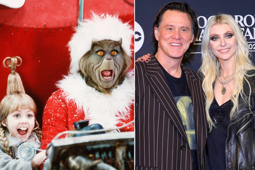 Taylor Momsen Reunites with Jim Carrey 25 Years After ‘The Grinch’ Came Out (Exclusive)