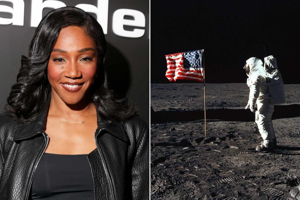 Tiffany Haddish Also Doesn’t Believe the Moon Landing Happened