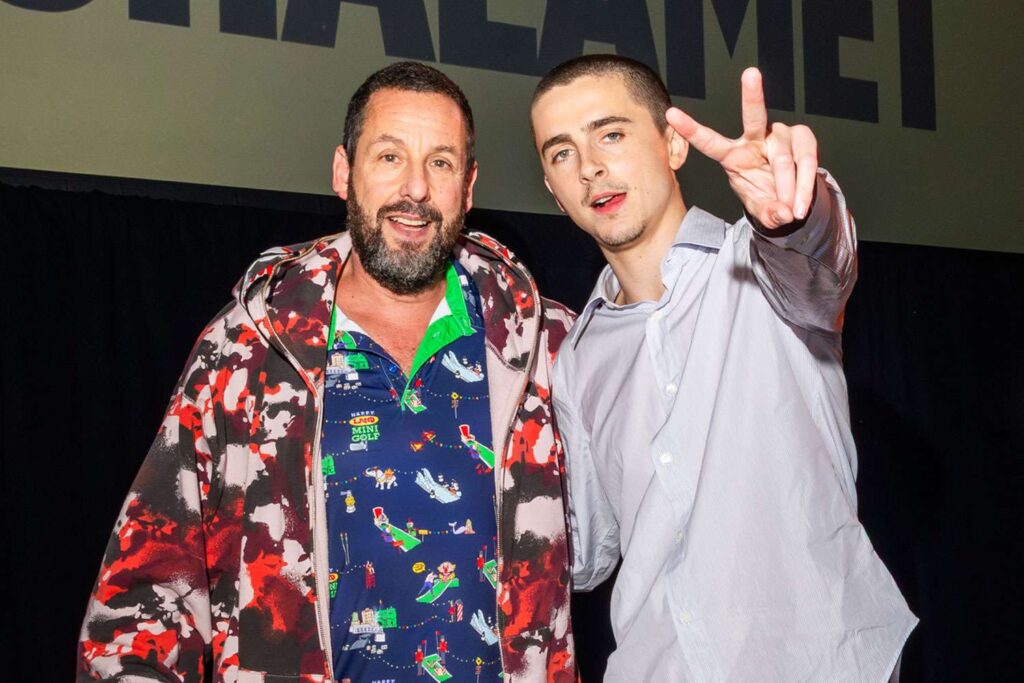Adam Sandler & Timothée Chalamet, Demi Moore and More