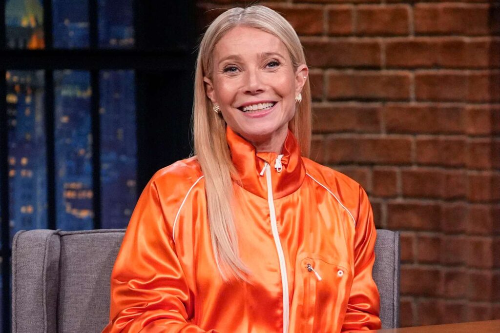 Gwyneth Paltrow Follows Timothée Chalamet’s ‘Marty Supreme’ Outfit Color Rule