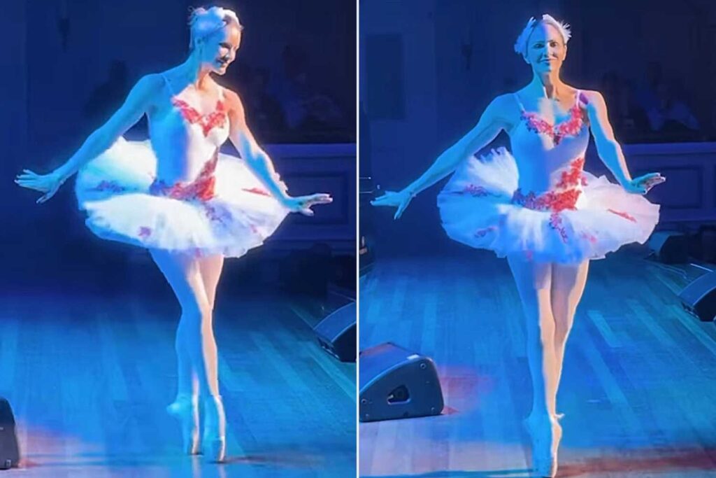 Katharine McPhee Shows Off Surprise En Pointe Skills as She Launches Christmas Tour
