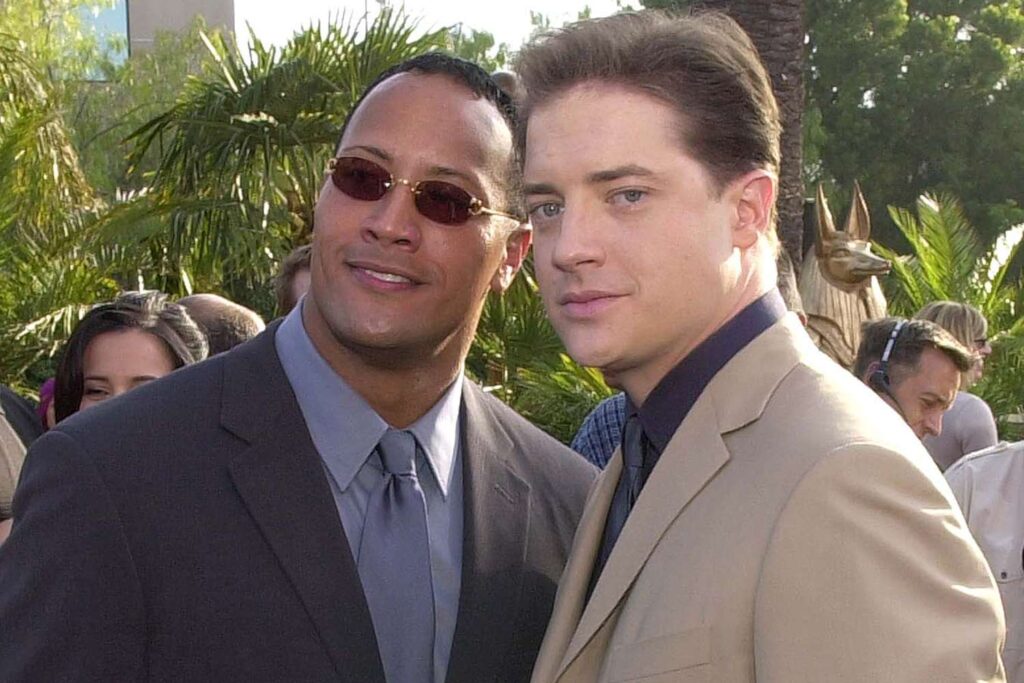 Brendan Fraser Credits Dwayne Johnson for His Oscar Win