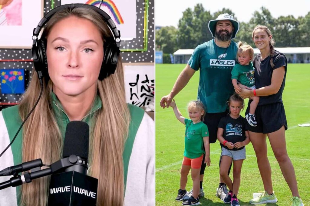 Kylie Kelce’s Daughters Were ‘Excited’ to Watch Chiefs Game with Taylor Swift