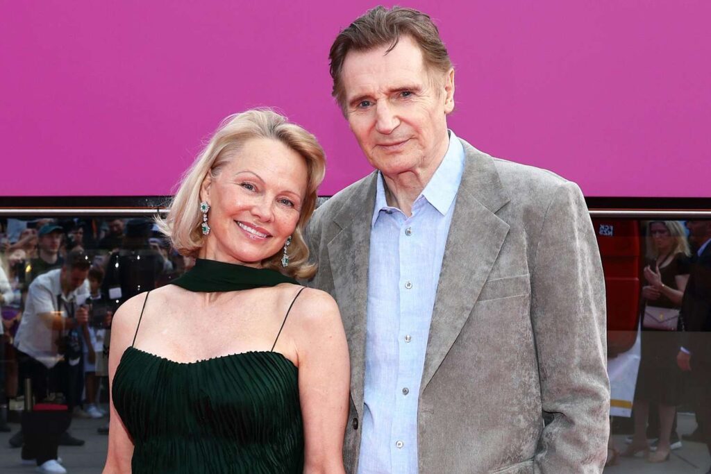 Pamela Anderson Breaks Silence on ‘Intimate’ Liam Neeson Romance (Exclusive)