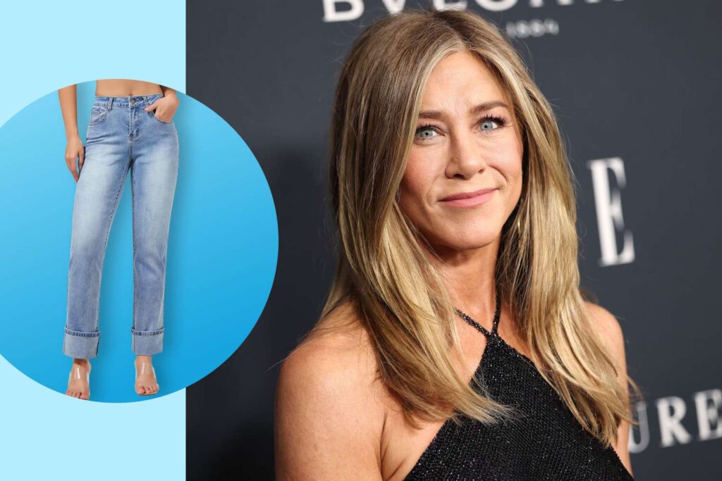 Jennifer Aniston Wore Cuffed Jeans with Lookalikes from $20