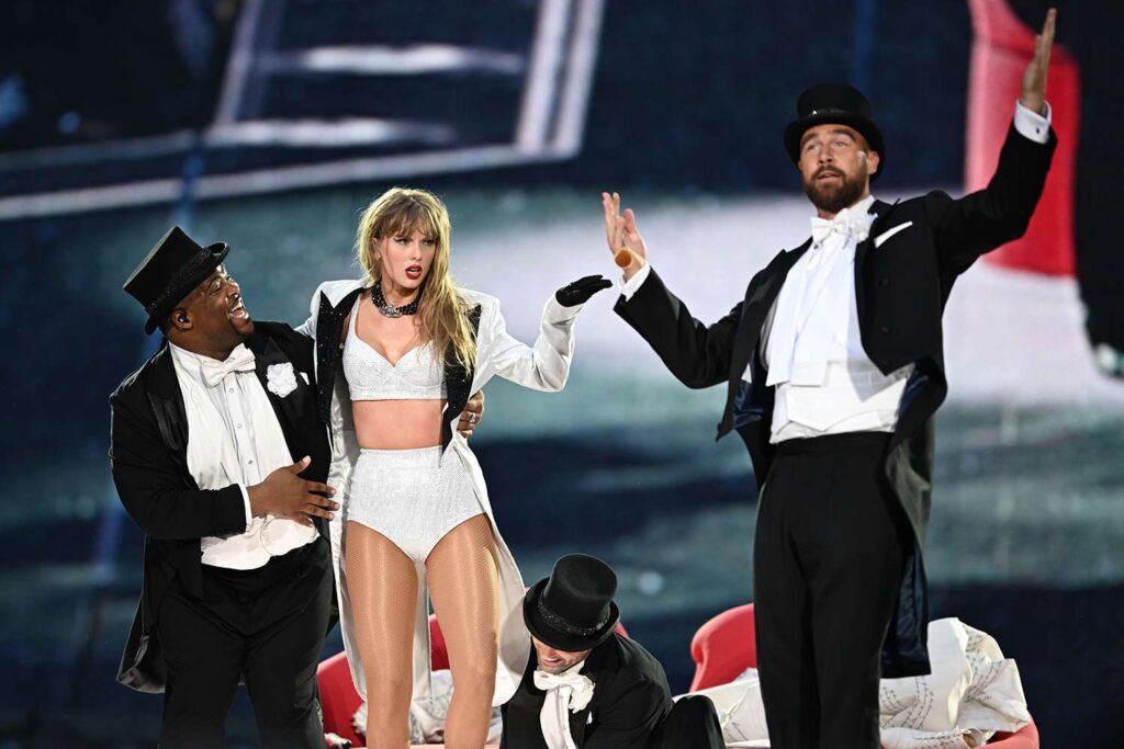 Taylor Swift Says Travis Kelce to Joining Her Started Out as a Joke