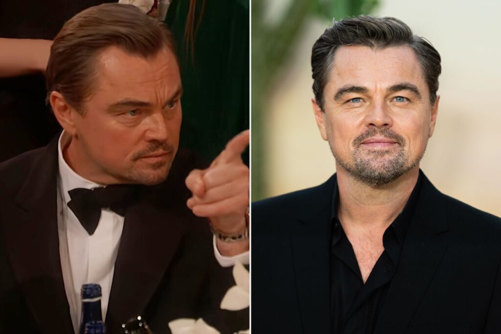 Leonardo DiCaprio Won’t Share Who He Was Chatting with in Viral Golden Globes Video