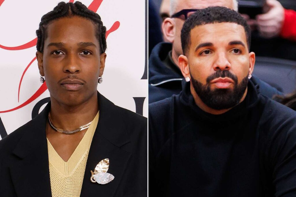 A$AP Rocky Clarifies His Relationship with Drake amid Feud Rumors